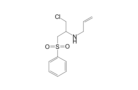 N-[1'-(Chloromethyl)-2'-[(phenylsulphonyl)ethyl]-2-propenamine