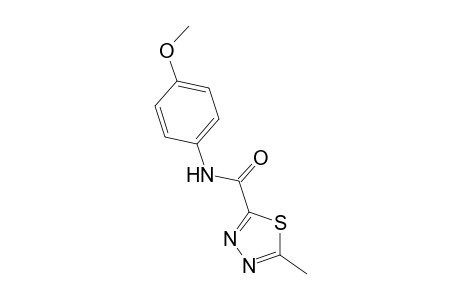 N-(4-methoxyphenyl)-5-methyl-1,3,4-thiadiazole-2-carboxamide