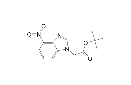 t-Butyl (4-nitrobenzimidazol-1-yl)acetate