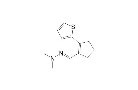 2-(2-Thienyl)cyclopentene-1-carboxaldehyde N,N-dimethylhydrazone