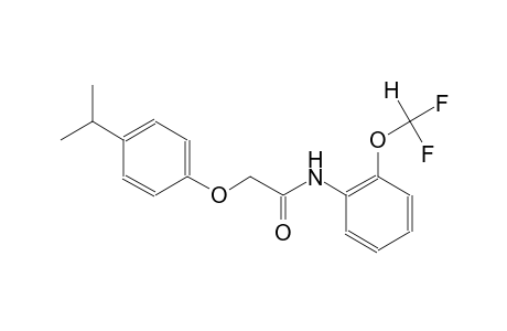 N-[2-(difluoromethoxy)phenyl]-2-(4-isopropylphenoxy)acetamide