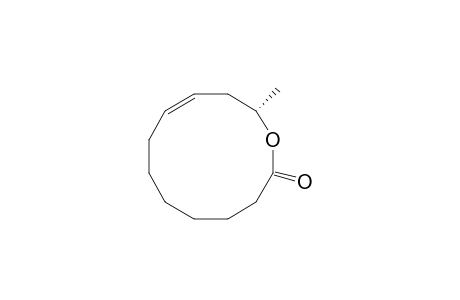 Oxacyclododec-9-en-2-one, 12-methyl-, [S-(E)]-