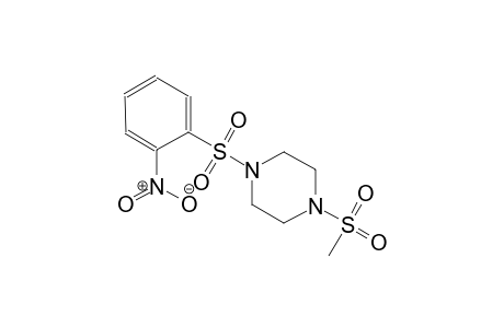 piperazine, 1-(methylsulfonyl)-4-[(2-nitrophenyl)sulfonyl]-