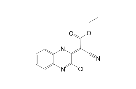 3-CHLORO-2-(ETHOXYCARBONYLCYANOMETHYLENE)-1,2-DIHYDROQUINOXALINE