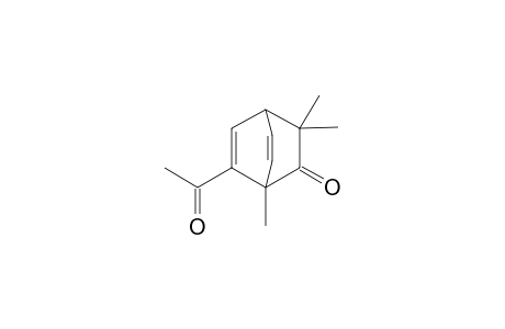 2-Acetyl-1,8,8-trimethyl-bicyclo(2.2.2)octa-2,5-dien-7-one