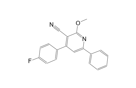 3-pyridinecarbonitrile, 4-(4-fluorophenyl)-2-methoxy-6-phenyl-