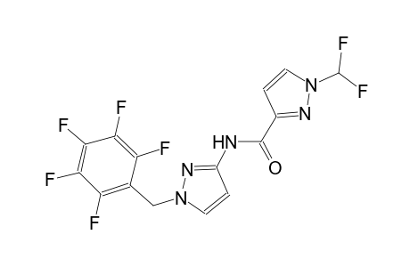 1-(difluoromethyl)-N-[1-(2,3,4,5,6-pentafluorobenzyl)-1H-pyrazol-3-yl]-1H-pyrazole-3-carboxamide