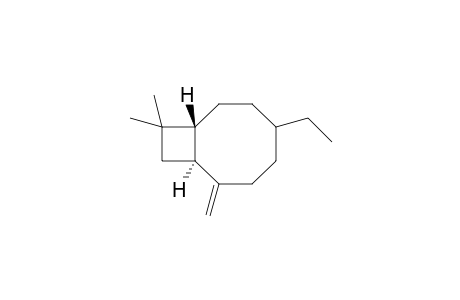 (1S,8R)-5-Ethyl-9,9-dimethyl-2-methylenebicyclo[6.2.0]decane