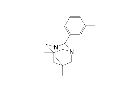 5,7-dimethyl-2-(3-methylphenyl)-1,3-diazatricyclo[3.3.1.1~3,7~]decane