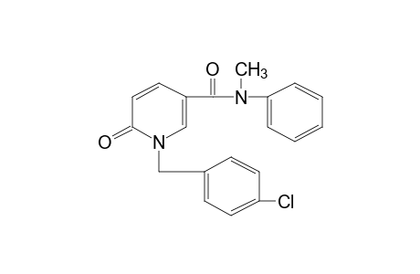 1-(p-CHLOROBENZYL)-1,6-DIHYDRO-N-METHYL-6-OXONICOTINANILIDE