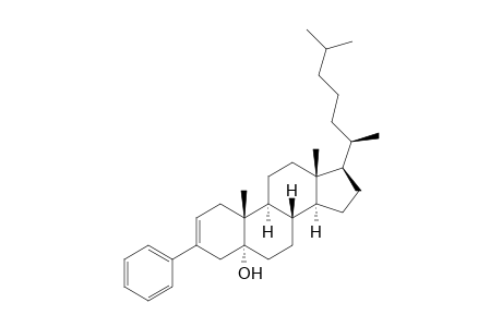 (5R,8S,9S,10R,13R,14S,17R)-10,13-dimethyl-17-[(2R)-6-methylheptan-2-yl]-3-phenyl-1,4,6,7,8,9,11,12,14,15,16,17-dodecahydrocyclopenta[a]phenanthren-5-ol