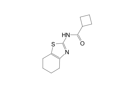 N-(4,5,6,7-tetrahydro-1,3-benzothiazol-2-yl)cyclobutanecarboxamide