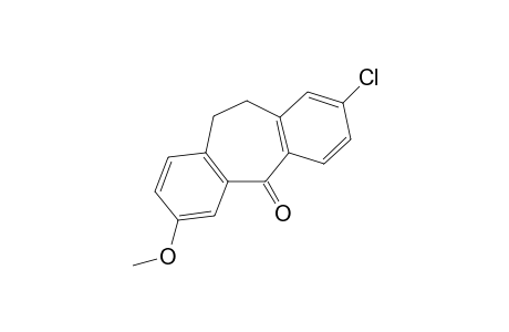 2-Chloro-7-methoxy-10,11-dihydro-dibenzo[a,d]cyclohepten-5-one