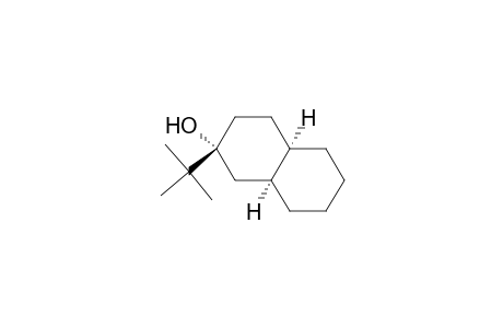 2-Naphthalenol, 2-(1,1-dimethylethyl)decahydro-, (2.alpha.,4a.alpha.,8a.alpha.)-