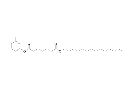 Pimelic acid, 3-fluorophenyl tetradecyl ester
