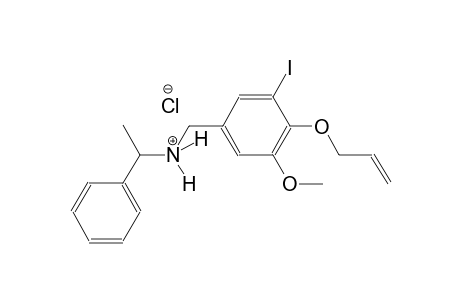 N-[4-(allyloxy)-3-iodo-5-methoxybenzyl]-1-phenylethanaminium chloride