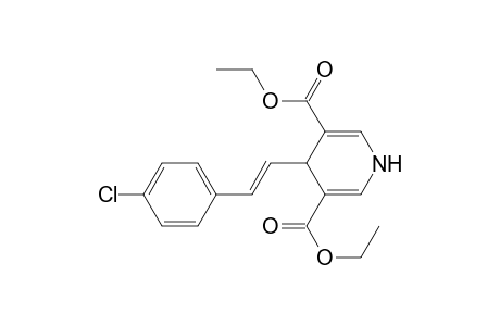 1,4-Dihydro-4-[(E)-2-(4-chlorophenyl)ethenyl]-3,5-bis(ethoxycarbonyl)pyridine