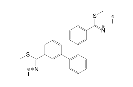 METHYL-[1,1';2',1'']-TERPHENYL-3,3''-DICARBOXIMIDOTHIONATE-DIHYDROIODIDE
