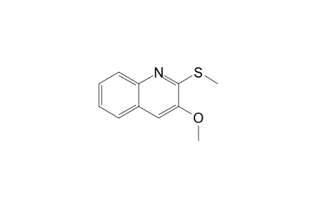 Quinoline, 3-methoxy-2-(methylthio)-