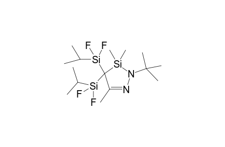 2-tert-Butyl-4,4-bis(difluoroisopropylsilyl)-3,3,5-trimethyl-1,2-diaza-3-sila-5-cyclopente