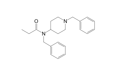 N-(1-Benzyl-4-piperidyl)-N-benzylpropanamide