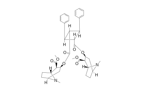 (1R,2R,3S,4S)-1-((1R,2R,3S,5S)-2-(methoxycarbonyl)-8-methyl-8-azabicyclo[3.2.1]octan-3-yl) 3-((1R,2S,3S,5S)-2-(methoxycarbonyl)-8-methyl-8-azabicyclo[3.2.1]octan-3-yl) 2,4-diphenylcyclobutane-1,3-dicarboxylate