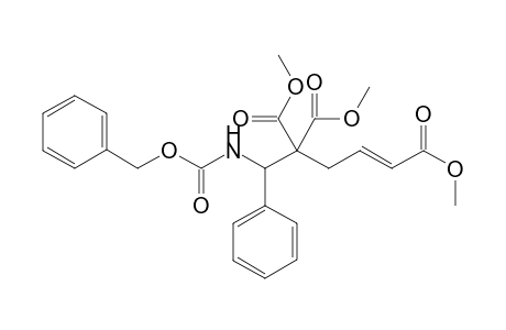 (E)-Trimethyl-5-(benzyloxycarbonylamino)-5-phenylpent-1-ene-1,4,4-tricarboxylate