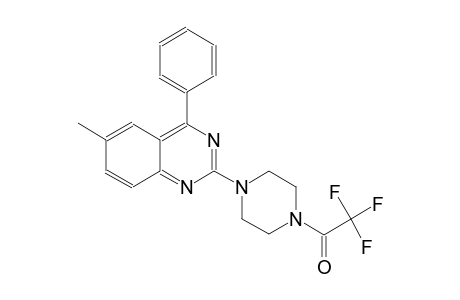 quinazoline, 6-methyl-4-phenyl-2-[4-(trifluoroacetyl)-1-piperazinyl]-