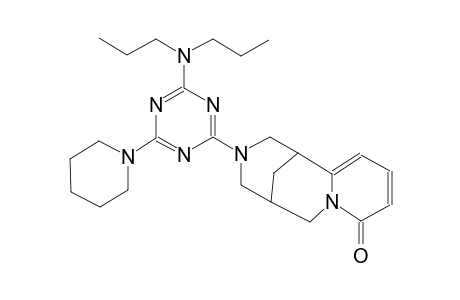 3-(4-(dipropylamino)-6-(piperidin-1-yl)-1,3,5-triazin-2-yl)-1,2,3,4,5,6-hexahydro-8H-1,5-methanopyrido[1,2-a][1,5]diazocin-8-one