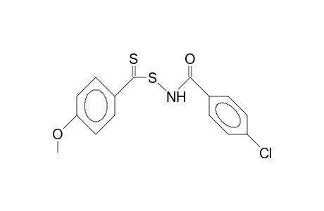 N-(4-Chloro-benzoyl)-S-(4-methoxy-thiobenzoyl)-thiohydroxylamine