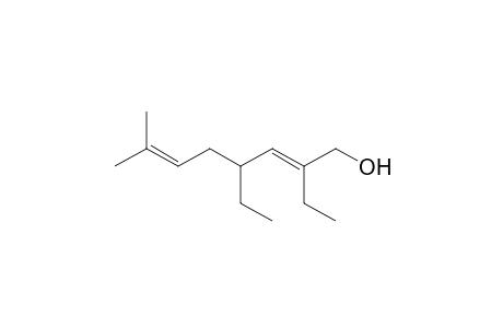 (2E)-2,4-Diethyl-7-methylocta-2,6-dien-1-ol