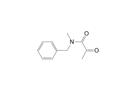 N-benzyl-N-methyl-2-oxopropanamide