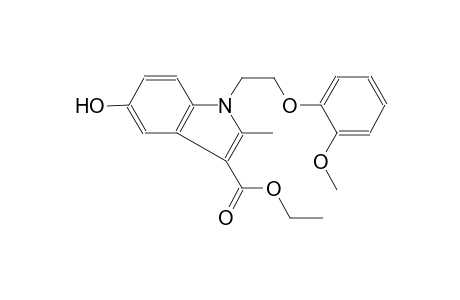 5-Hydroxy-1-[2-(2-methoxy-phenoxy)-ethyl]-2-methyl-1H-indole-3-carboxylic acid ethyl ester