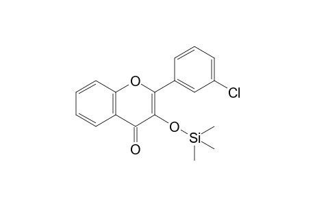 2-(3-Chlorophenyl)-3-((trimethylsilyl)oxy)-4H-chromen-4-one