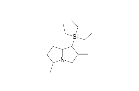 5-Methyl-2-methylene-1-triethylsilanyl-hexahydro-pyrrolizine