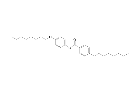 Benzoic acid, 4-octyl-, 4-(octyloxy)phenyl ester