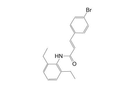 (2E)-3-(4-bromophenyl)-N-(2,6-diethylphenyl)-2-propenamide