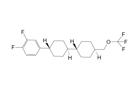 trans-1-[trans-4-(3,4-Difluorophenyl)cyclohexyl]-4-(trifluoromethoxymethyl)cyclohexane