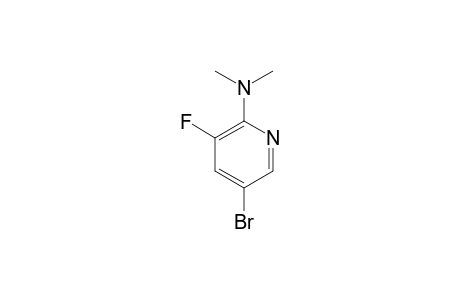 5-BROMO-2-DIMETHYLAMINO-3-FLUOROPYRIDINE