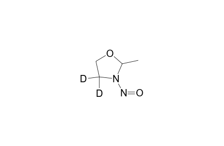 N-Nitroso-2-methyl-1,3-oxazolidine (4,4-D2)