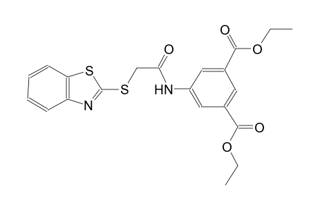 1,3-benzenedicarboxylic acid, 5-[[(2-benzothiazolylthio)acetyl]amino]-, diethyl ester