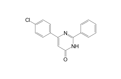 6-(4-Chlorophenyl)-2-phenylpyrimidin-4(3H)-one