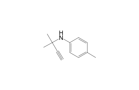 p-Toluidine, N-(1,1-dimethyl-2-propynyl)-