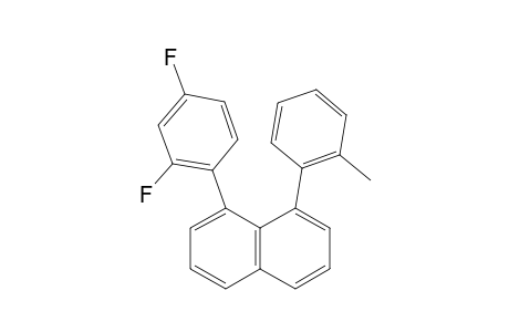 ANTI-1-(2,4-DIFLUOROPHENYL)-8-(2-METHYLPHENYL)-NAPHTHALENE