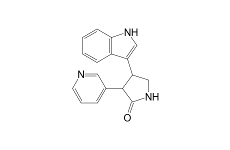 4-(1H-indol-3-yl)-3-(3-pyridinyl)-2-pyrrolidinone