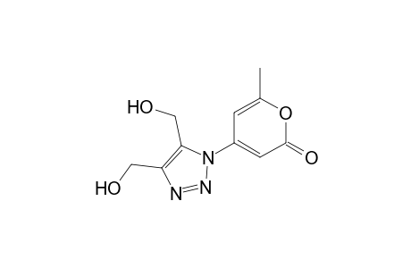 4-(4,5-dimethyloltriazol-1-yl)-6-methyl-pyran-2-one