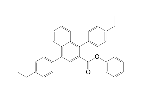 Phenyl 1,4-bis(4-ethylphenyl)-2-naphthoate