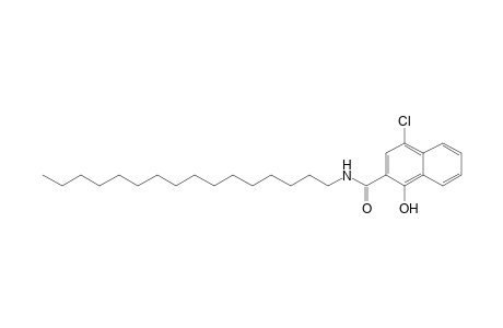 2-Naphthalenecarboxamide, 4-chloro-N-hexadecyl-1-hydroxy-