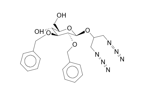 (1,3-Diazido-prop-2-yl)-2,3-di-O-benzyl-b-d-glucopyranoside