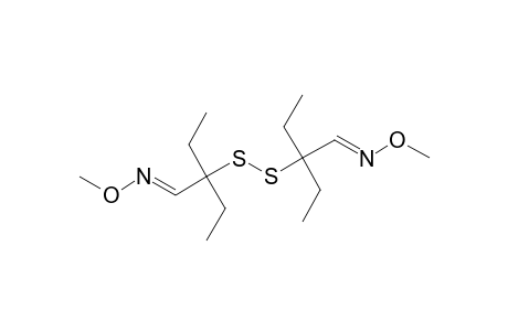 2,2,5,5-TETRAETHYL-3,4-DITHIAHEXANE-1,6-DIAL-O-METHYLOXIME
